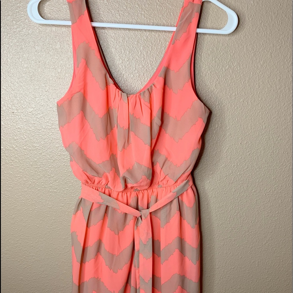Lily Rose chevron summer dress